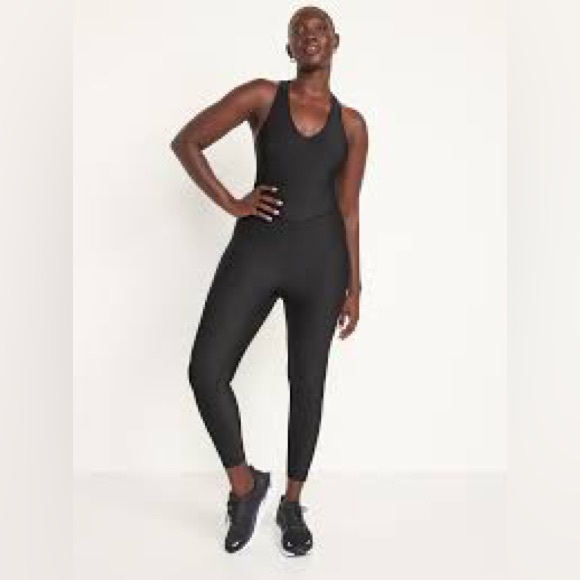 NWOT! Black PowerSoft Sleeveless Open-Back Bodysuit - TALL SIZES💕 - Picture 4 of 5